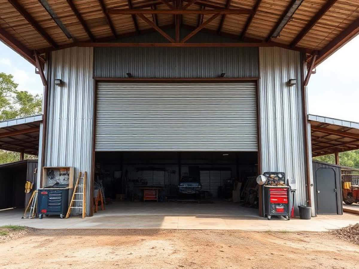 Custom metal workshop, Central Texas, by LR Mobile Welding